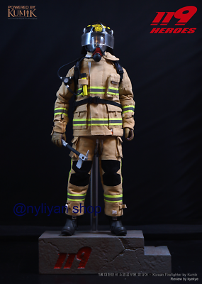 KUMIK KMF23-F02 1/6 Firefighter Joo Ji Hoon Jin Laiyuan 12