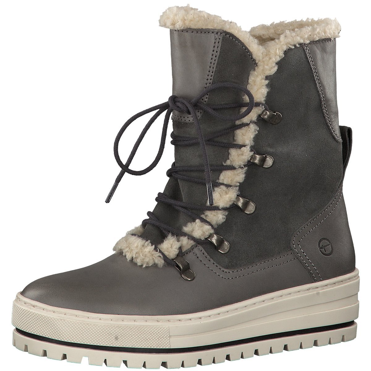Tamaris Damen Stiefeletten 1-1-26077-31 214 grau 539739 Tamaris Damen Stiefeletten 1-1-26077-31 214 grau 539739