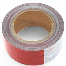 Conspicuity Tape Reflective Trailer Safety 2" Red White DOT-C2 Approved 100' Ft