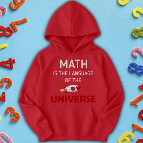 Boys and Girls Rocket Number Day Ideas Jumper Hoody for Kids #ND - Picture 27 of 31