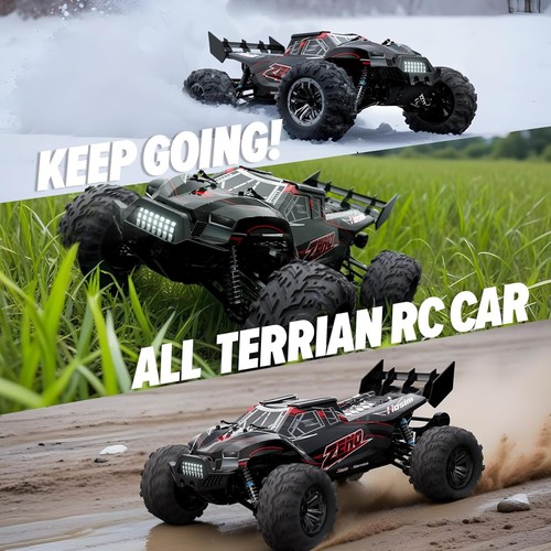 Hobby Grade RC Car - High-Speed 1/10 All-Terrain Truck with 40+ Minutes Playtime - Picture 7 of 9