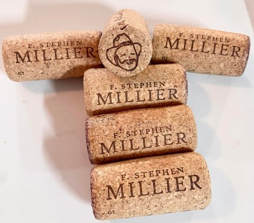 Lote de 27 Corchos de Vino Natural MILLIER Usados Artesanía Proyectos Niños Hágalo Usted Mismo Boda - Imagen 3 de 3