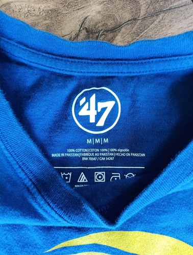 47 Marken Los Angeles Rams T-Shirt Größe M - Blau - Bild 3 von 5