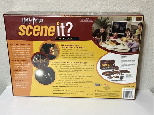 Scene it? Harry Potter The DVD Game 2005 SEALED/NEW (b3) - Picture 2 of 2