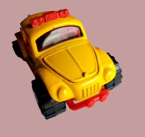 2001 Matchbox Beetle 4 X 4 Weekend Cruisers Yellow Volkswagen Scale 1:57 #45/75 - Picture 6 of 12
