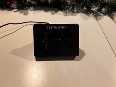 Elgato Stream Deck Mini (10GAI9901) 6-Key Customizable Live Content Controller