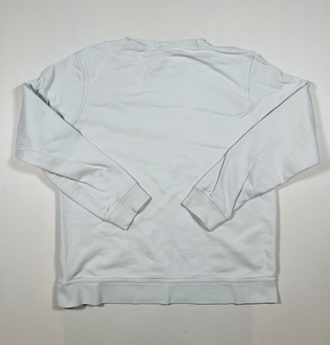 Sudadera Nike Extra Grande Blanca Cuello Redondo Pullover 100% Algodón Swoosh - Imagen 2 de 8