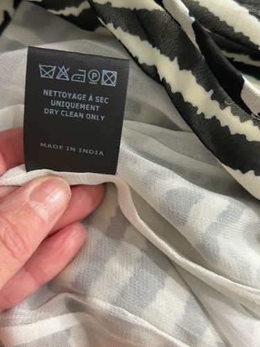 Isabel Marant Étoile Sz 38 or 6 US Women's Jerine Zebra-print Chiffon Mini skirt - Picture 7 of 16