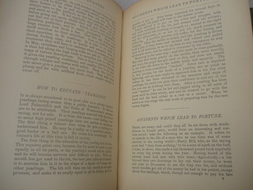 1889 - Sporting Anecdotes - Ellangowan - Horse Racing, Cock Fighting, Angling - Bild 7 von 17