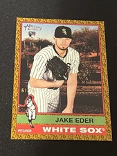 2025 Topps Heritage Color Of The Year SSP White Sox Rookie Jake Eder /76