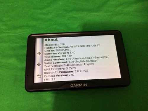 Garmin DEZL 760LM GPS Navigation System “READ”
