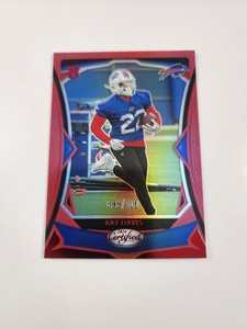 2024 Certified Red Mirror Ray Davis RC 036/100 Buffalo Bills #196