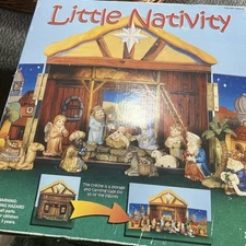 Little Nativity PETITE CRECHE 12 Piece Set (C1)