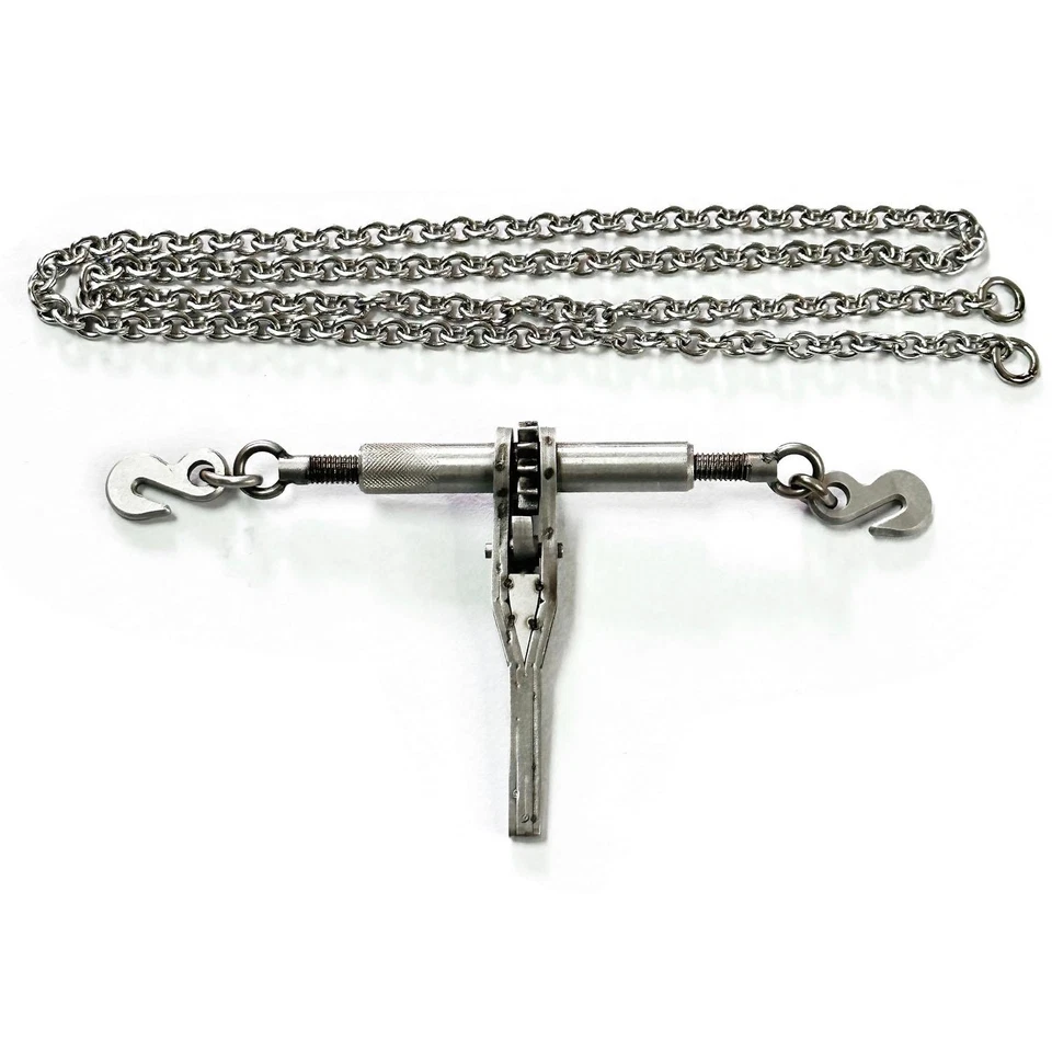 Metal Ratchet Chain Binder Load Tensioner for 1/14 RC Truck Radio Control Loader - Image 3 of 4