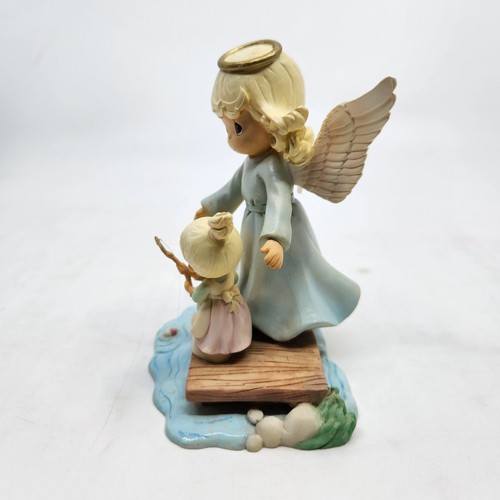 2004 Precious Moments Angels Harbor Us Every Day Guardian Angel Enesco No Box - Picture 2 of 11