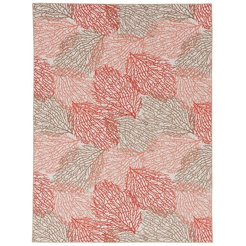 Linon Washable Hayden Polyester 2'x3' Rug in Ivory - Picture 2 of 17