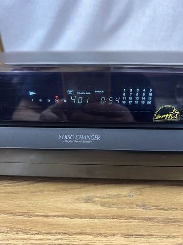 Kenwood Audio Model CD-204 5 CD Changer Compact Disc Player HiFi Stereo - TESTED - Picture 3 of 13