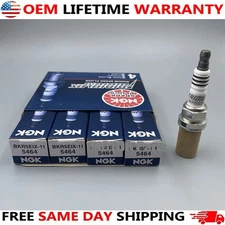 4 pcs NGK BKR5EIX-11 5464 Spark Plugs Iridium IX Fit For Toyota Mitsubishi Mazda