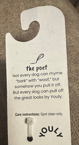 Youly the Poet Blue Striped 6 ft. Dog Lead - Picture 6 of 6