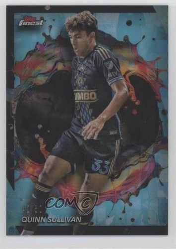 2024 Topps Finest MLS Rare Aqua Refractor /50 Quinn Sullivan #290 - Picture 1 of 3