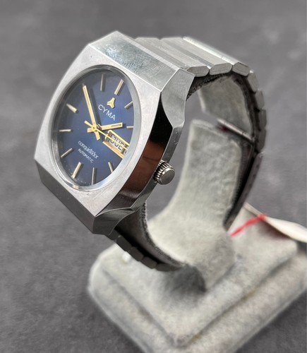 Cyma Synchron Automatic 60166 vintage watch - Picture 2 of 8