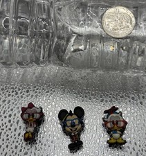 Disney Nerds Retired Collection: Croc Charms- Nerd Mickey- Nerd Donald- Daisy
