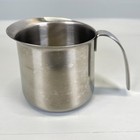 Krups 18/8 Stainless Steel Steaming Frothing Cup Espresso Milk Pitcher - 20 Oz.