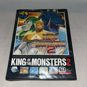 King of Monsters 2 SNK NEO GEO NG AES KING OF THE MONSTERS Original w/Box 1992