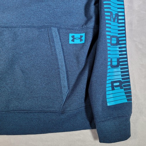 Under Armour Threadborne Hoodie Herren XL ColdGear Pullover Sport Sweatshirt - Bild 5 von 13