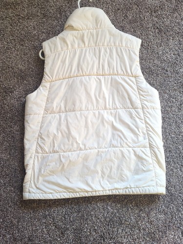 North Face Puffer Vest mens Medium White - Picture 2 of 9
