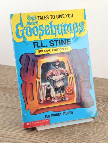 1996 Goosebumps Ten Spooky Special Edition #4 R.L. Stine TRUE First Print 1st - Imagen 2 de 8