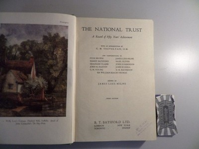 The national trust - A record of fifty Years' Achievement. Trevelyan, George Mac
