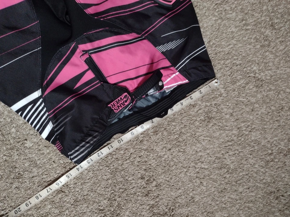 Pantalones ANSWER Racing Syncron para mujer 8 rosa negro motocross Power Sport Q Foto 3 de 4