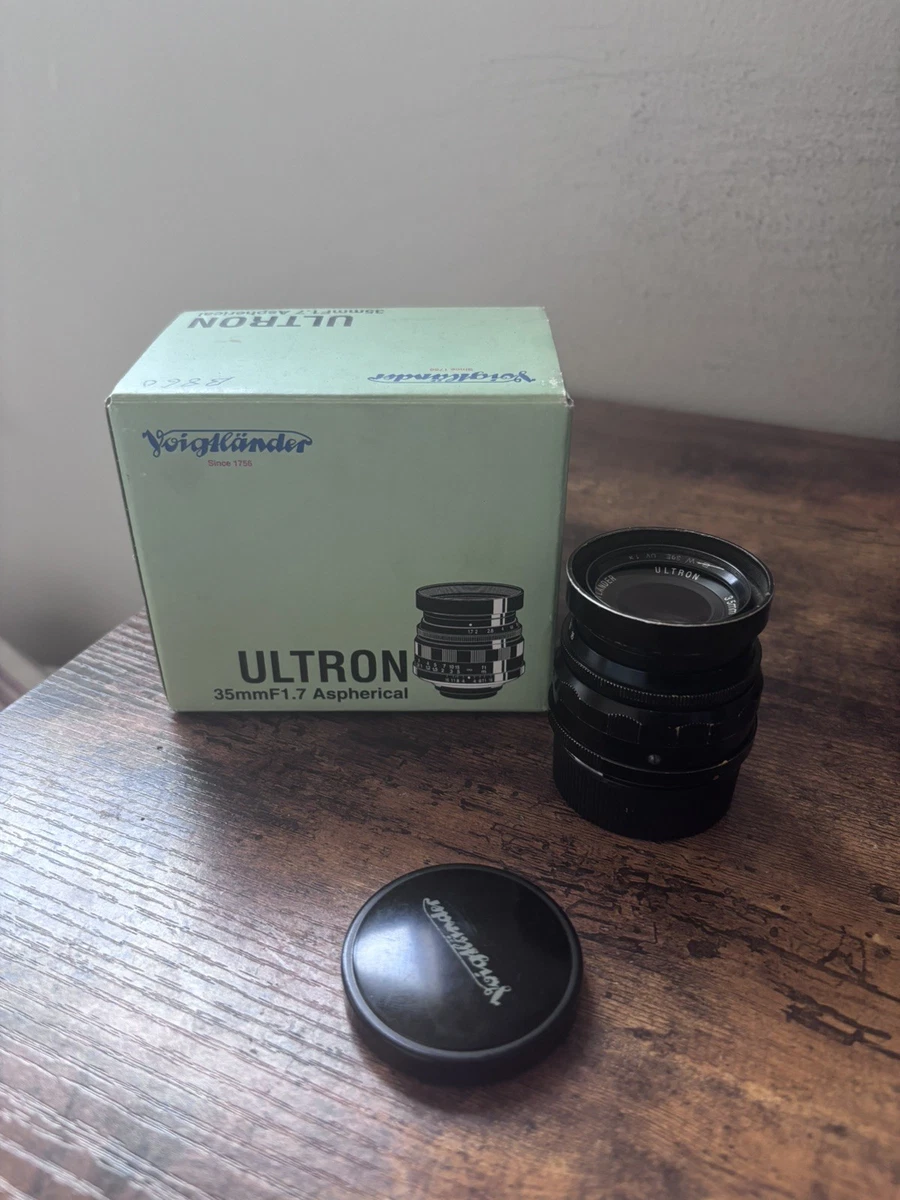 Voigtländer Camera Lenses 35mm Focal f/1.7 Maximum Aperture for
