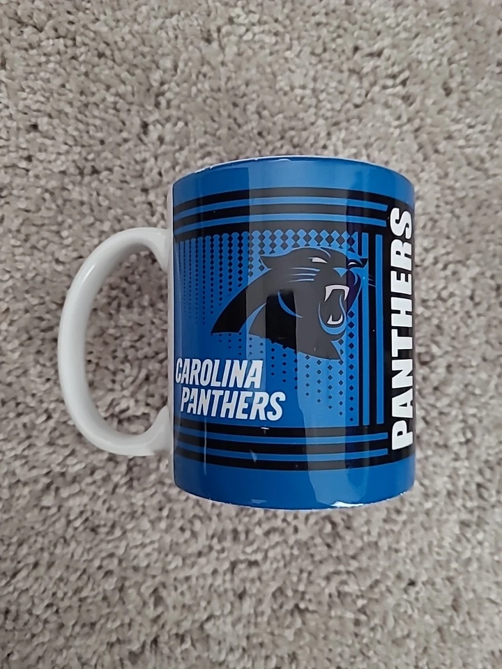 2 tazas de café Carolina Panthers Boelter NFL 11 oz Hero Foto 2 de 4