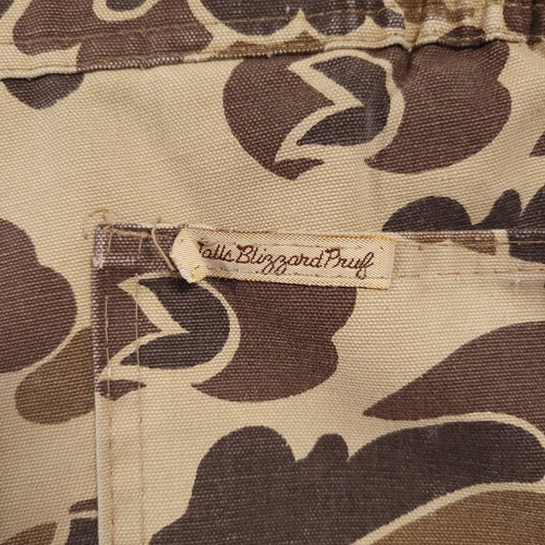 Vtg Walls Blizzard Pruf Coveralls Mens Large Short Duck Camo Outdoor USA Made - Picture 16 of 24