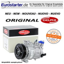 1** Klimakompressor 13395693 Neu Original DELPHI für Gm