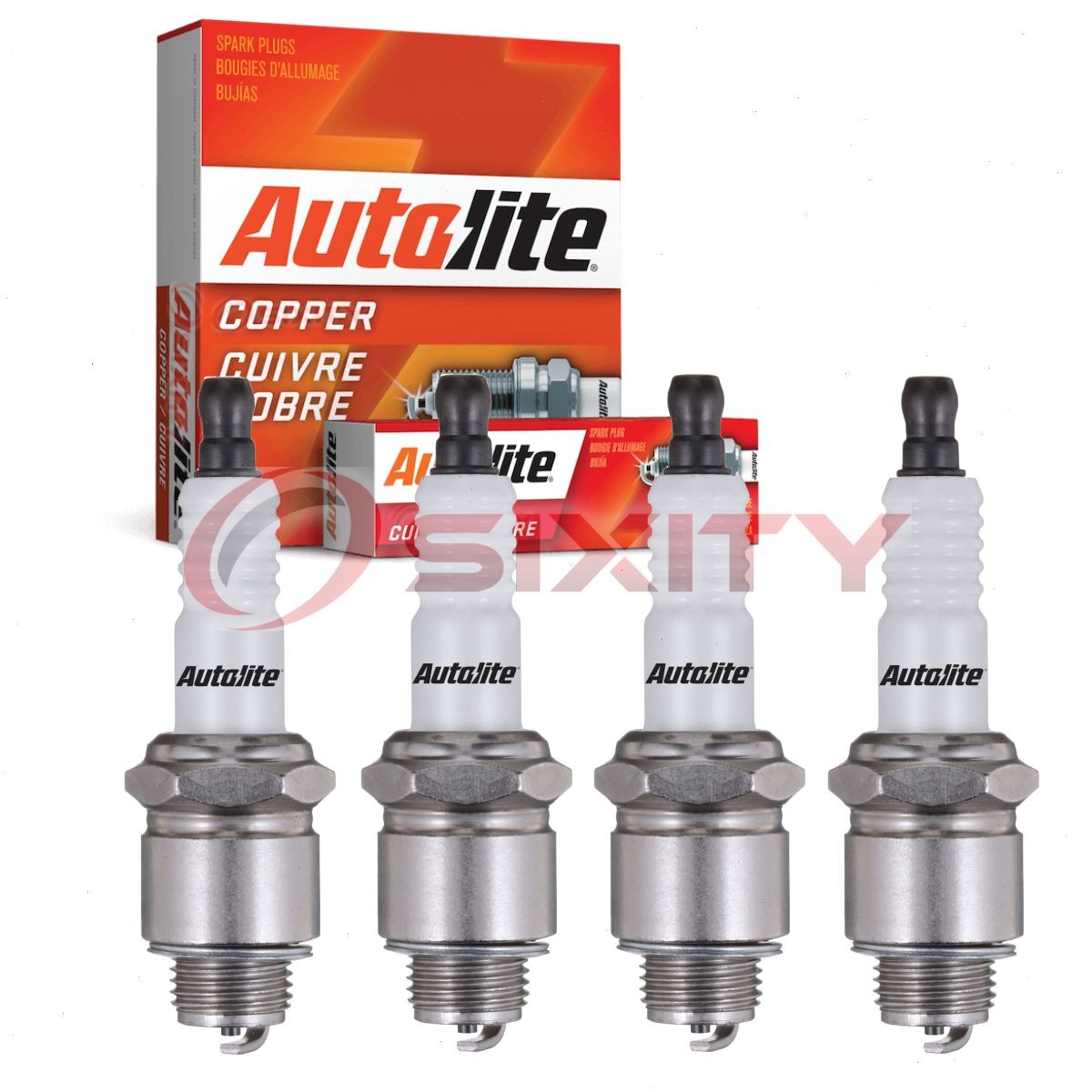 4 pc Autolite Copper Core 306 Spark Plugs for A9 6004 511 48 3210 Ignition ho