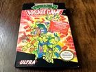 PIZZA OFFER Teenage Mutant Ninja Turtles II complete in box 2 nintendo nes MINT