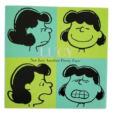 Peanuts Lucy Hardcover Book Schulz Illustrated Dust Jacket Comic Sunday Funnies