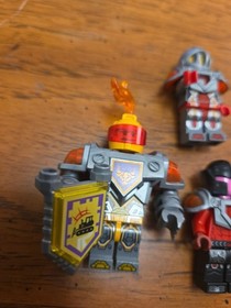 LEGO NEXO KNIGHTS MINIFIGURE LOT OF 3 FIGURES AS PICTURED 