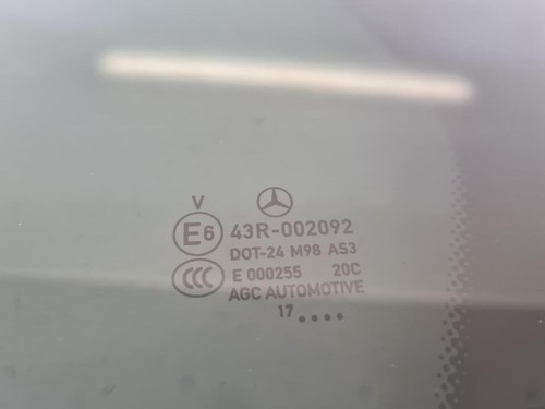 MERCEDES GLC W253 2016-2023 LEFT REAR QUARTER GLASS ASSEMBLY TINTED A2537307900 - Picture 4 of 12