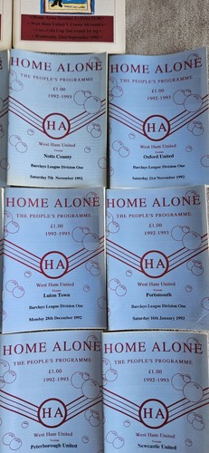 West Ham United Football Club Fanzine Home Alone Bundle - Free UK Postage - Picture 5 of 15