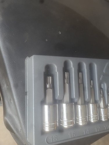 Snap-on 7pc Triple Square Socket Driver Set TSS7KIT USA. Error Set. See Info. - Picture 17 of 20
