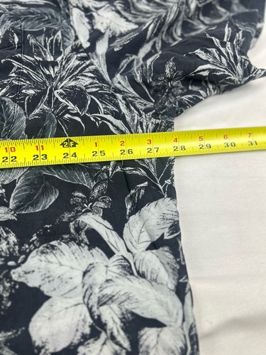 Tommy Bahama Hawaiian Camp Shirt Mens Size 3XL 100% Silk Black Floral Tropical - Picture 15 of 22