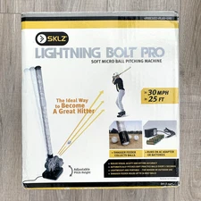 Lighting Bolt Pro Lightweight Portable Automatic Pitching Machine Baseball Ball