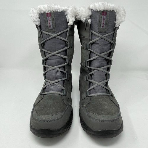 Columbia Ice Maiden II wasserdichte Damen Winter Schnee Stiefel Gr. 12 grau TOP - Bild 4 von 10
