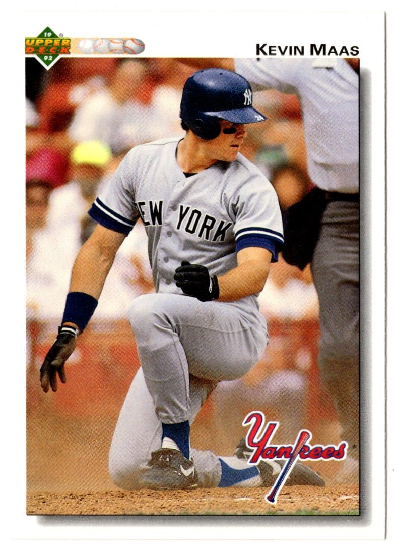 1992 Upper Deck Kevin Maas New York Yankees #377