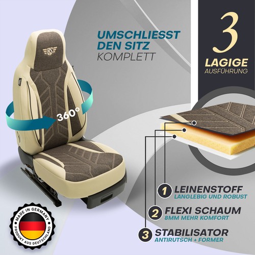 Pilot Sitzbezüge passend für alle SMART Modelle | HERM | 12 Farben - Bild 38 von 132