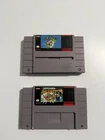 Nintendo Super Mario World & Super Mario All-Stars SNES Cartridges NTSC-U/C